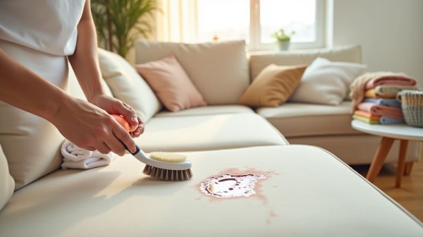 Apprenez le nettoyage canapé et textile comme un pro