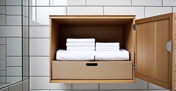 Boîtes de rangement pour salle de bain : astuces pour un espace organisé